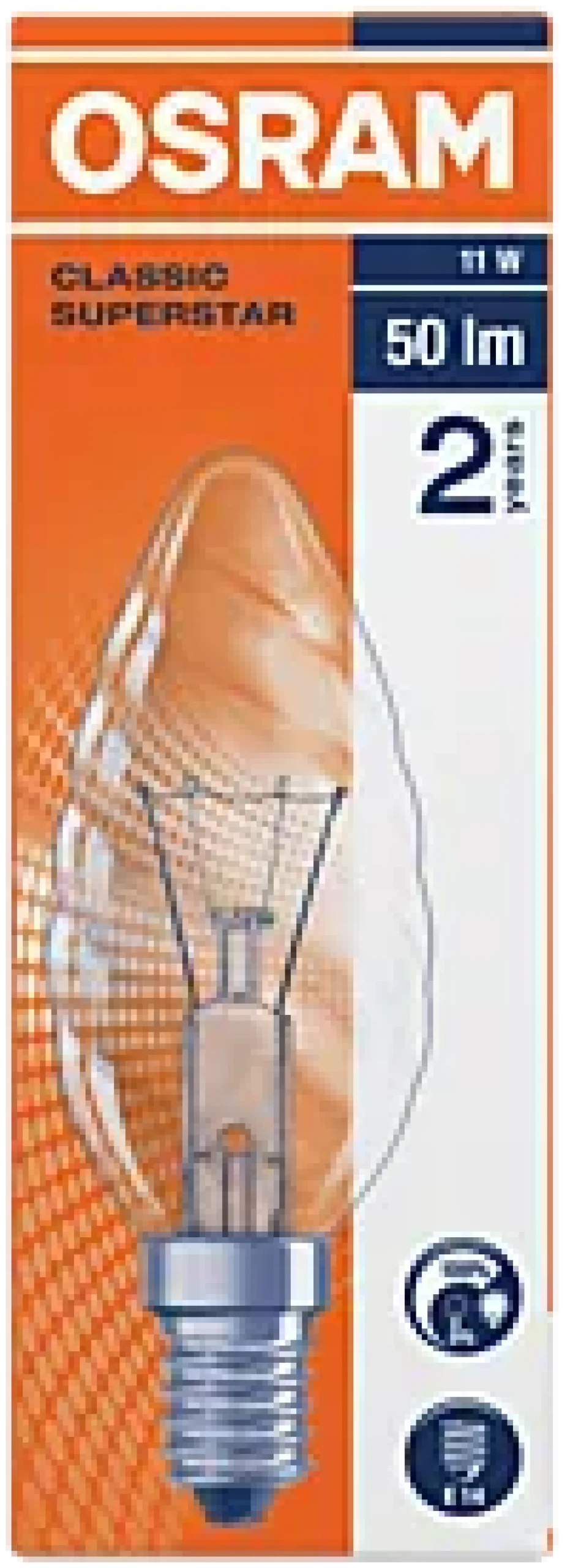 Lyspære Classic BW E14 11W