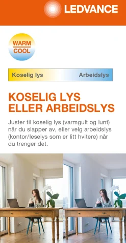 Lyspære smart+wifi PAR16 50 tw 5W GU10