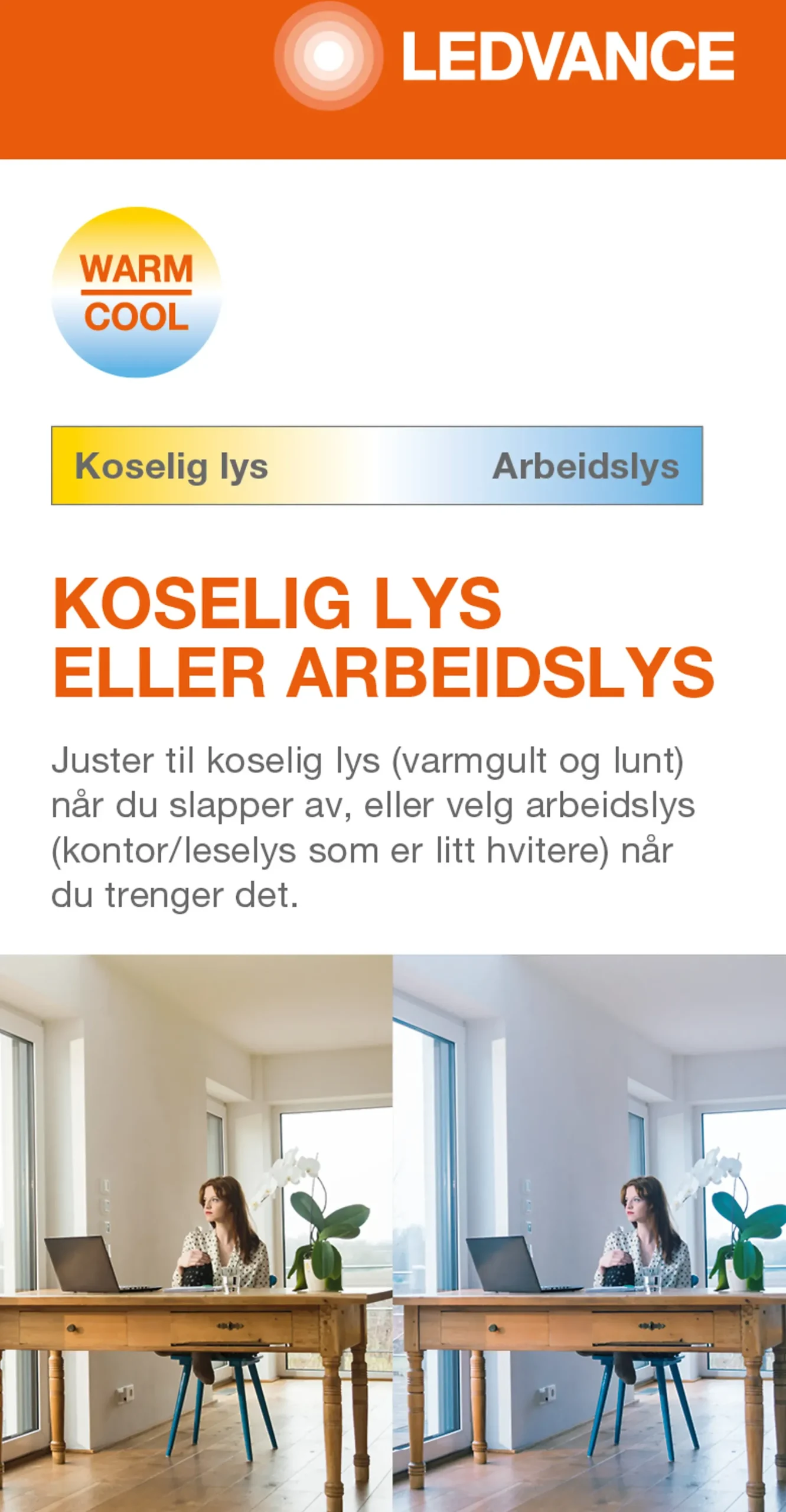 Lyspære smart+wifi PAR16 50 tw 5W GU10