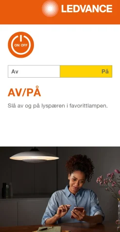 Lyspære smart+wifi PAR16 50 tw 5W GU10