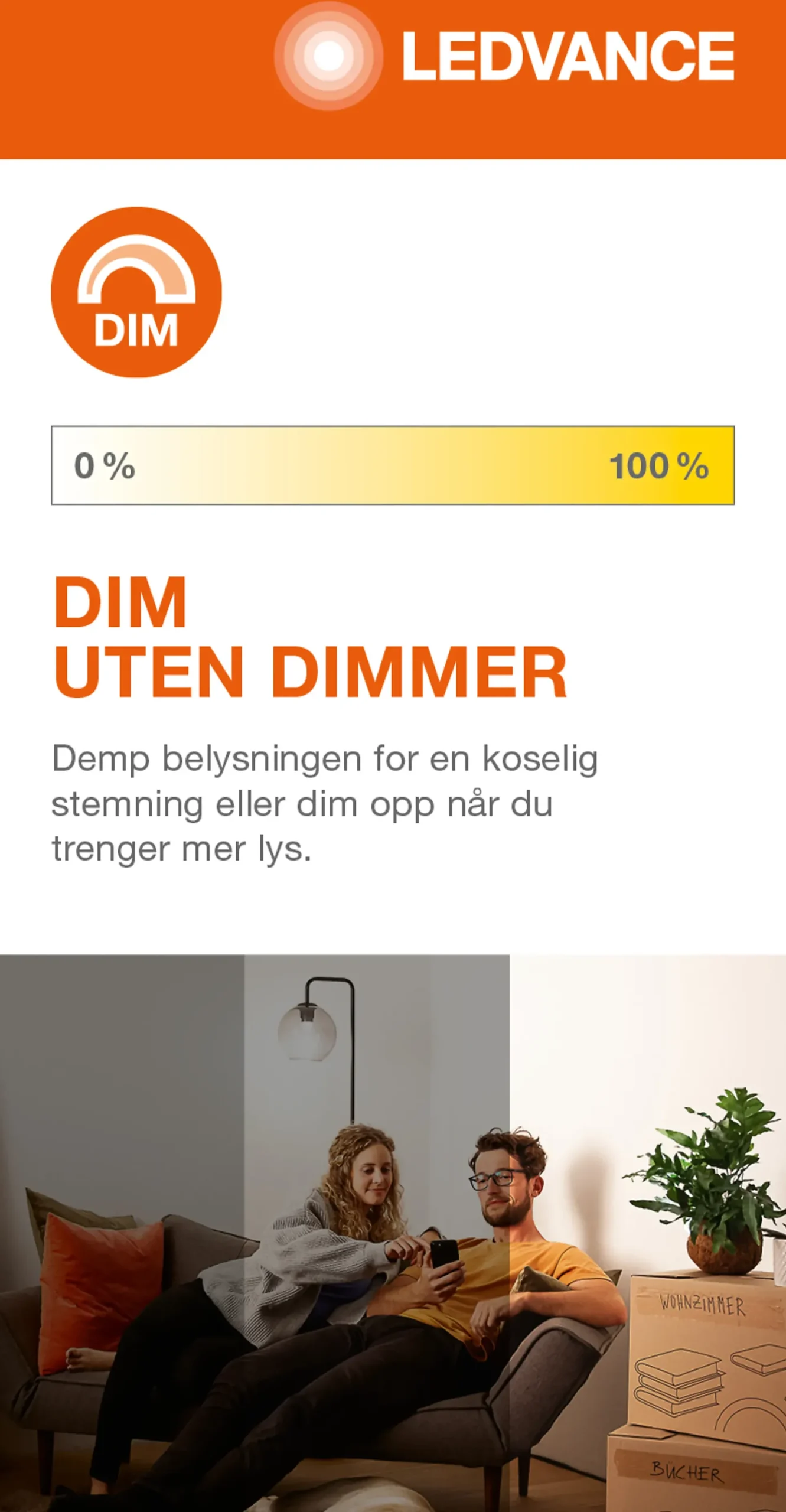 Lyspære smart+wifi PAR16 50 tw 5W GU10