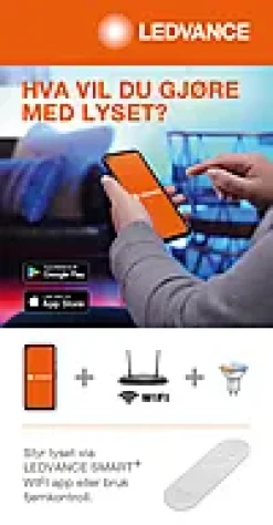 Lyspære smart+wifi PAR16 50 tw 5W GU10