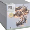 Lysslynge 1500ledlys ekstra varmhvit IP44 30m
