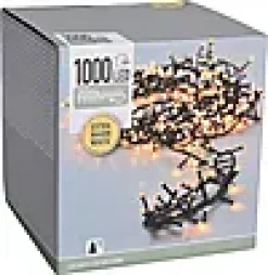 Lysslynge Micro Cluster 1000ledlys ekstra varmhvit IP44 20m