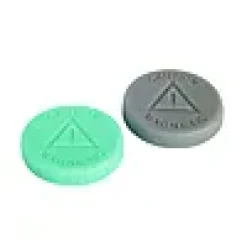 Magnet med silikonbeskyttelse ø19x4mm 1kg 4stk