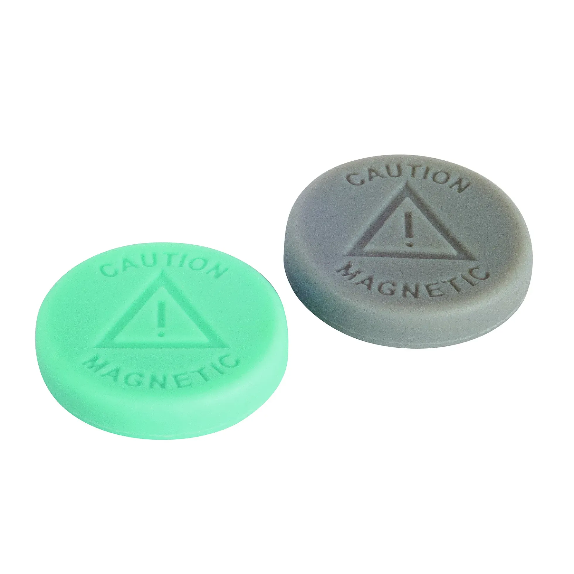 Magnet med silikonbeskyttelse ø19x4mm 1kg 4stk