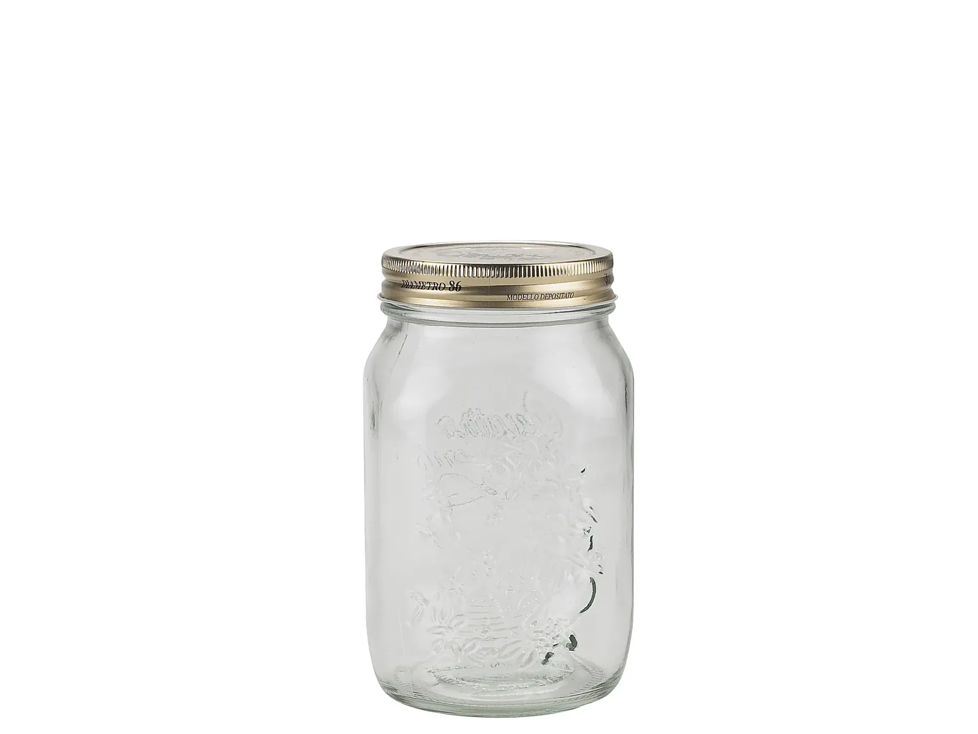 Marmeladeglass Quattro 100cl Klar