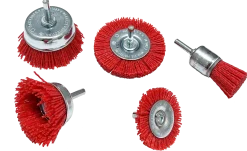 Maskinbørstesett nylon 5pk