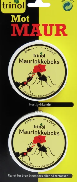 Maurlokkeboks 2stk