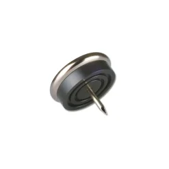 Møbelknott i metall med stift Ø30mm 4stk