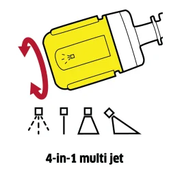Mellomtrykkspyler håndholdt OC Compact