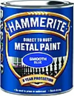 METALLMALING GLATT BLÅ 250ML