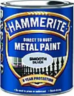 METALLMALING GLATT SØLV 250ML