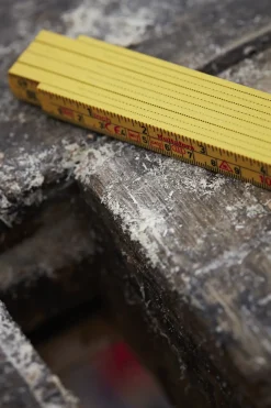 Meterstokk 61-1-6 mm/ glassfiber 2m