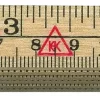 Meterstokk 61-1-6 mm/ tre 1m