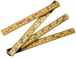 Meterstokk 61-1-6 mm/ tre 1m