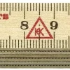 Meterstokk 59-1-6 mm/mm tre 1m