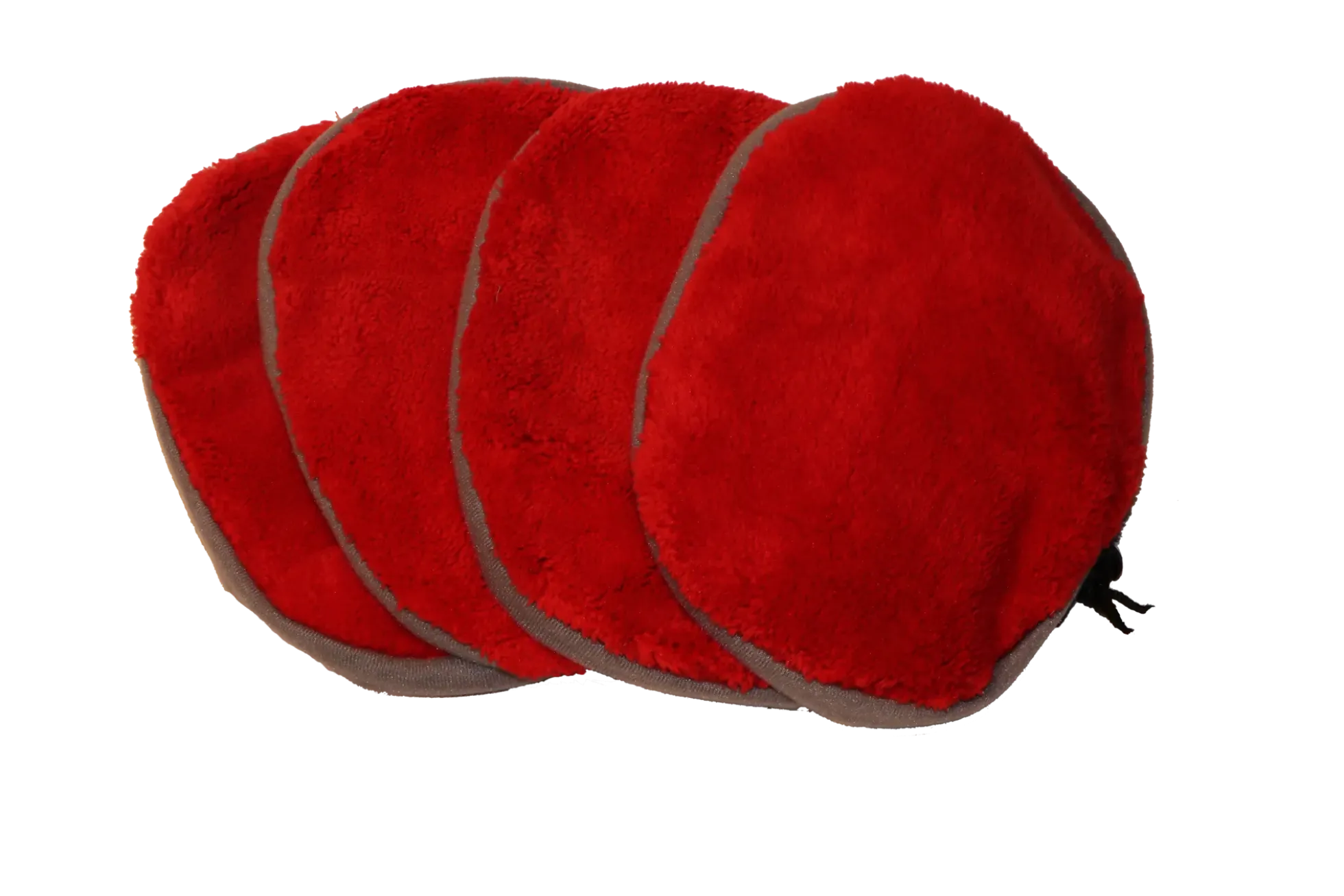 MICROFIBERPADS SKÅNSOM FOR MICROFIBERBØRSTE BILPLEIE 4STK