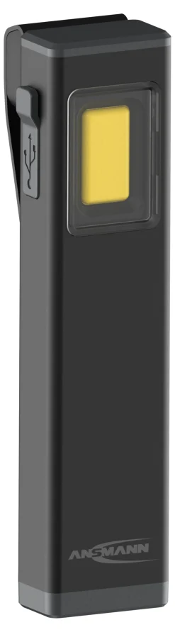 Minilykt oppladbar 500lm med magnet
