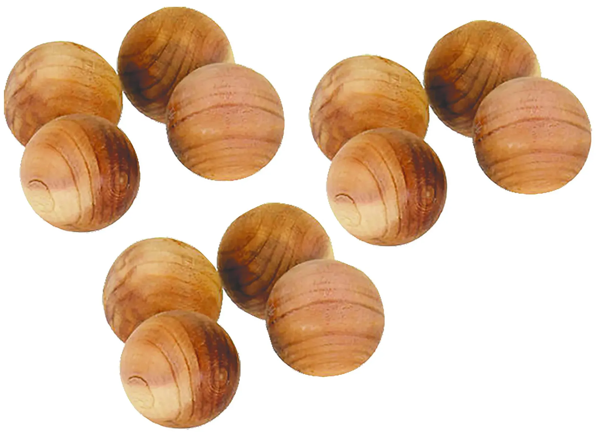 MØLLKULER RUNDE CEDAR 15STK