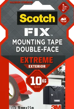 Monteringstape EXTREME 19mmx1,5m utendørs 10kg