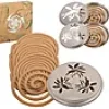 Myggspiral citronella i metallboks furu/edelgran/citron 10stk