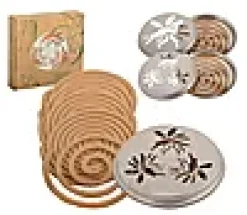 Myggspiral citronella i metallboks furu/edelgran/citron 10stk