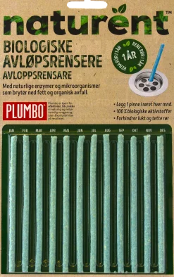 Naturent Biologisk Avløpsrensere rørpinner