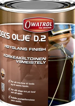 OLJE BÅT OG MØBLER HØYGLANS FINISH 1,0L OWATROL