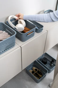 Oppbevaringsboks L Grå