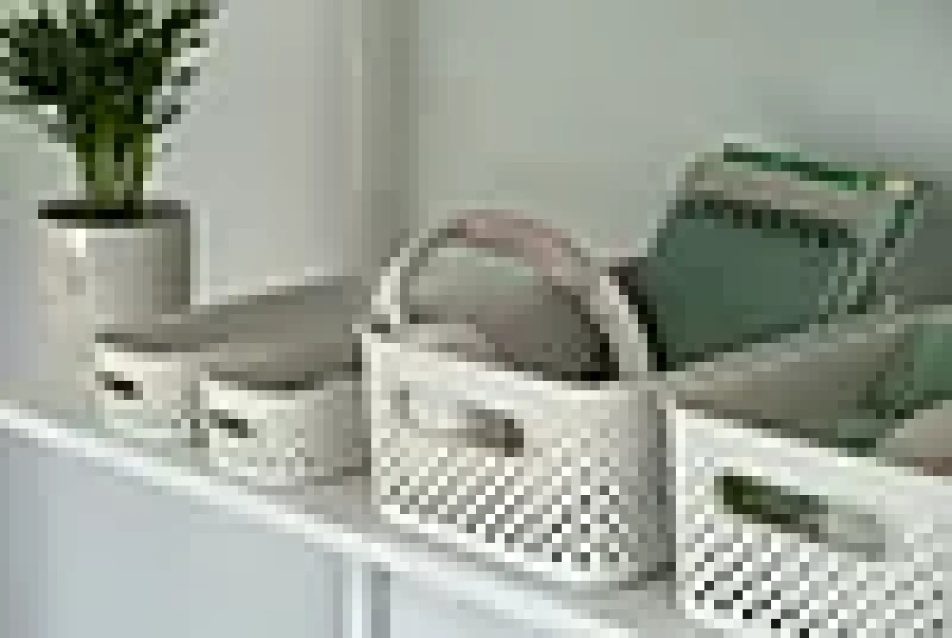Oppbevaringsboks Linen Essence Slim