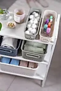 Oppbevaringsboks Linen Essence Slim