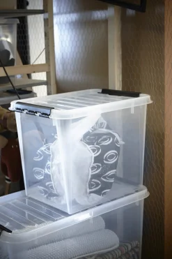 Oppbevaringsboks med lokk Classic 52l