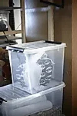 Oppbevaringsboks med lokk Classic 52l