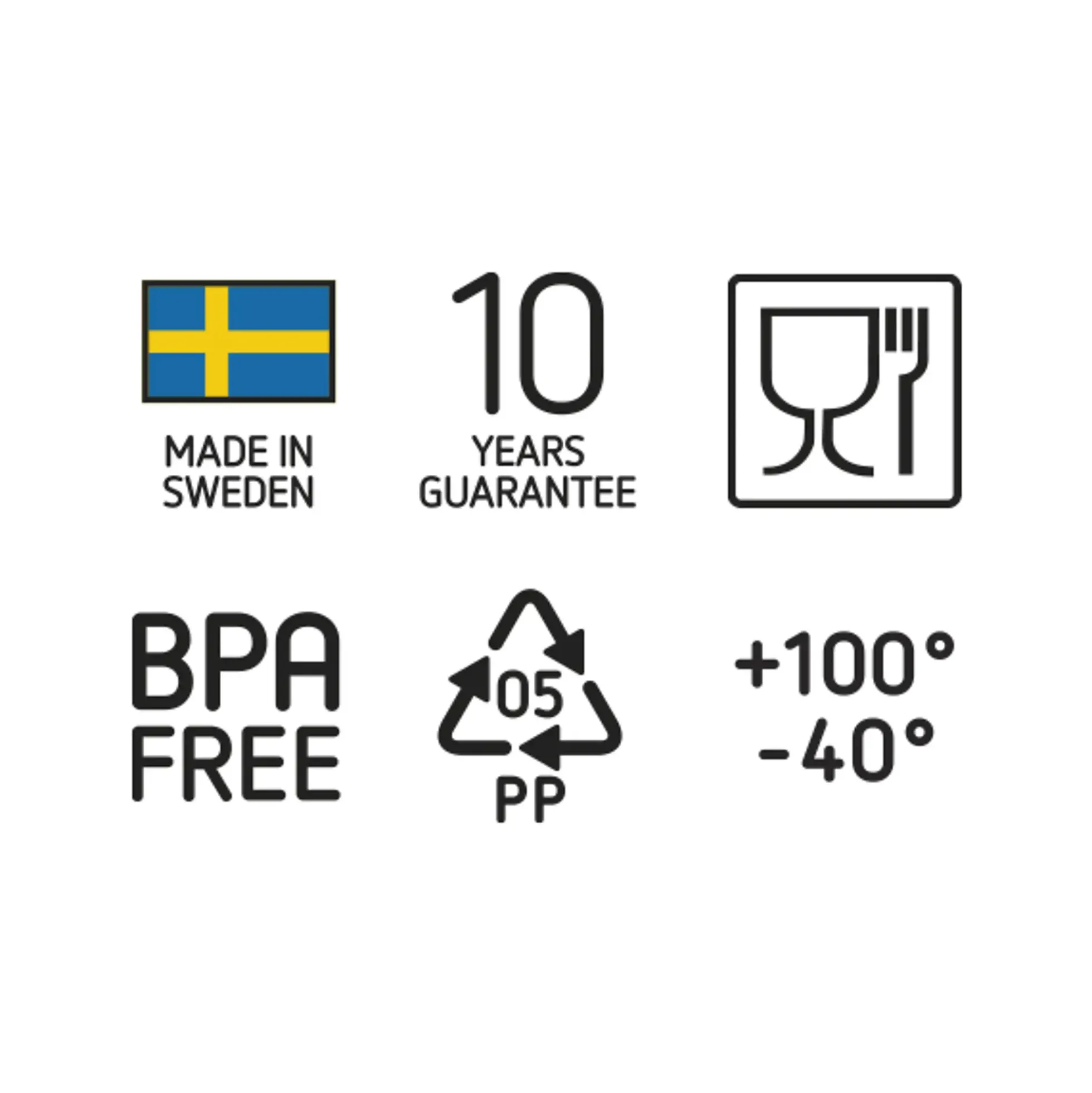 Oppbevaringsboks med lokk Classic 66l