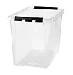 Oppbevaringsboks med lokk Classic 66l