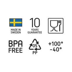 Oppbevaringsboks med lokk Classic 8l