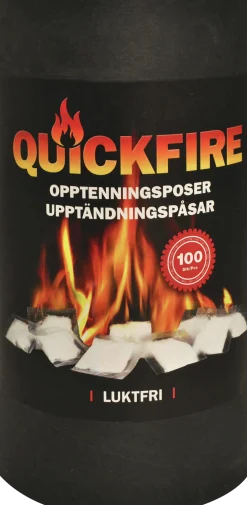 Opptenningsposer hvite 100stk