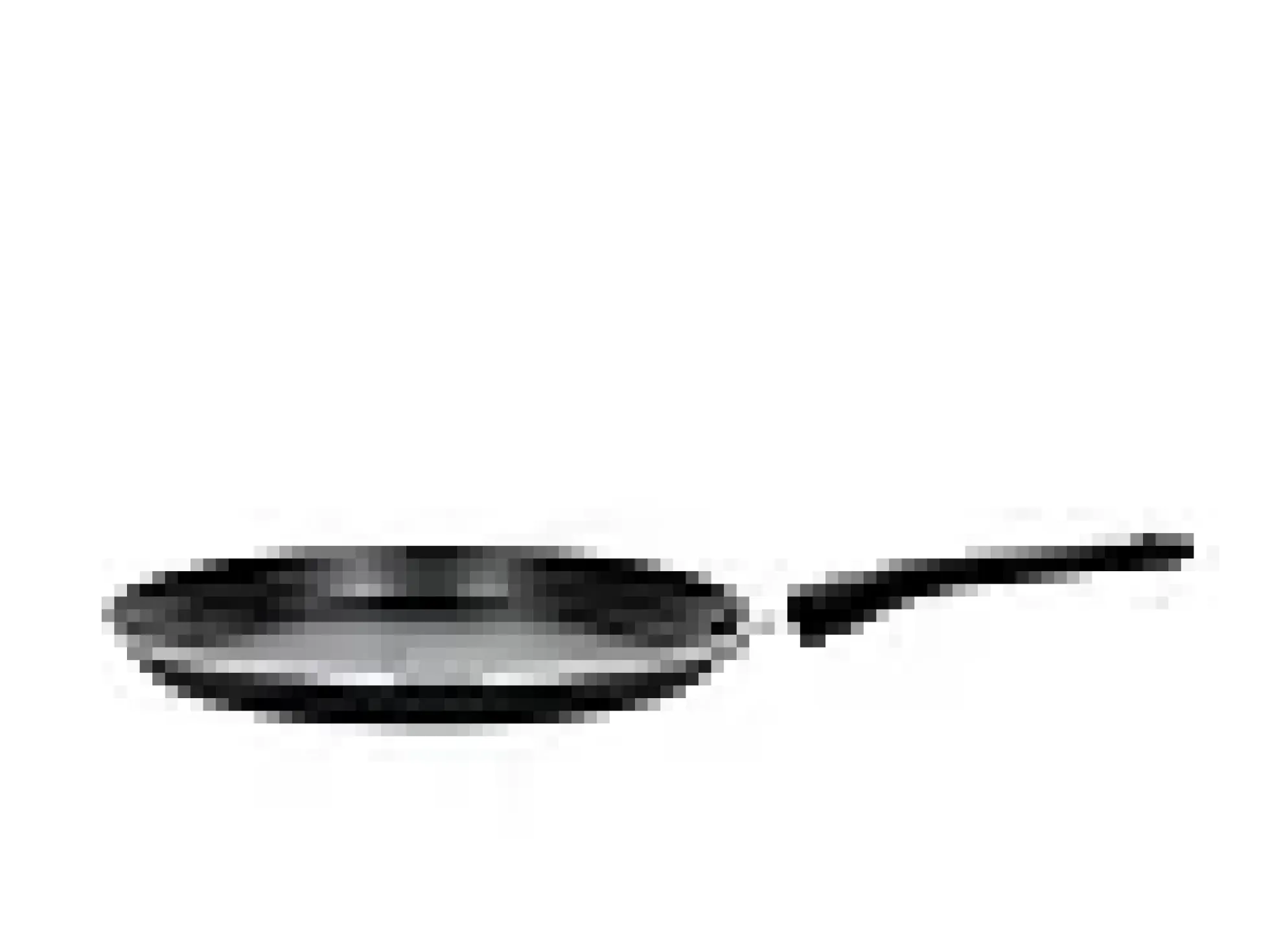 Pannekakepanne 24cm Svart Aluminium/Keramisk Belegg