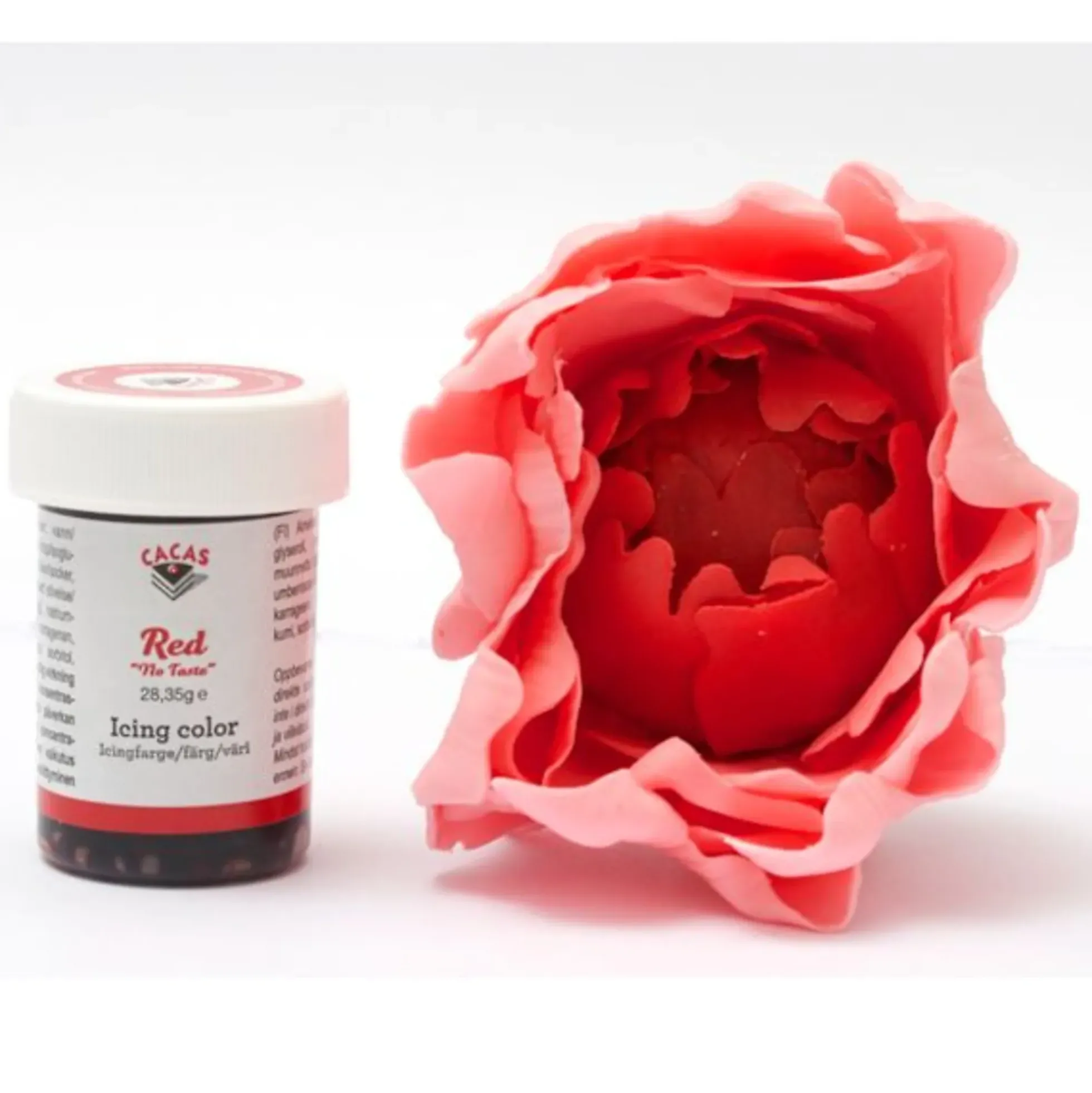 Pastafarge Tulip Rød 28,35g