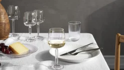 PASTATALLERKEN HAMMERSHØI HVIT PORSELEN