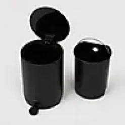 Pedalbøtte Mind sort 5l