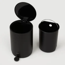 Pedalbøtte Mind sort 5l