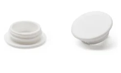 Plastkappe 14/19mm hvit 12stk
