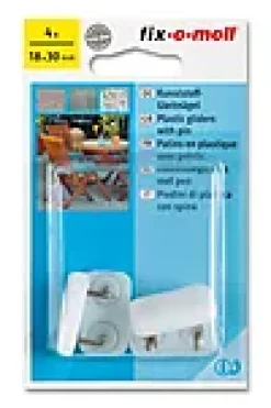 Plaststift for hagemøbler i tre 30x18mm