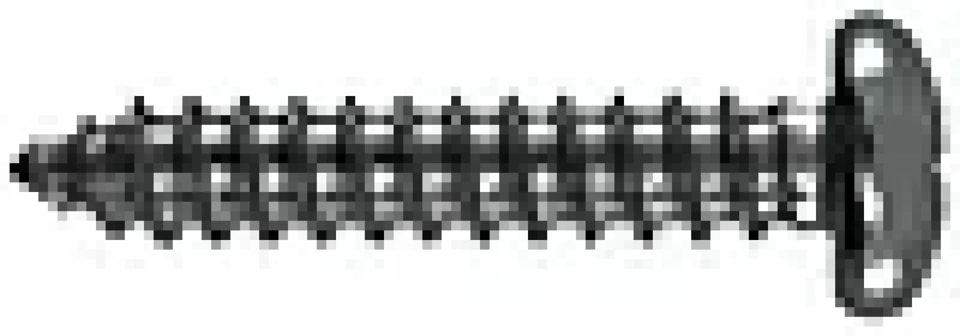 Plateskrue 4,8x19mm A4 Syrefast