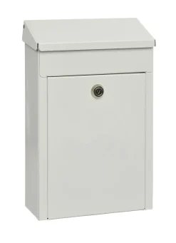 POSTKASSE TREND 1 HVIT SMART KASSE MED LÅS 32,6X21,1X9CM