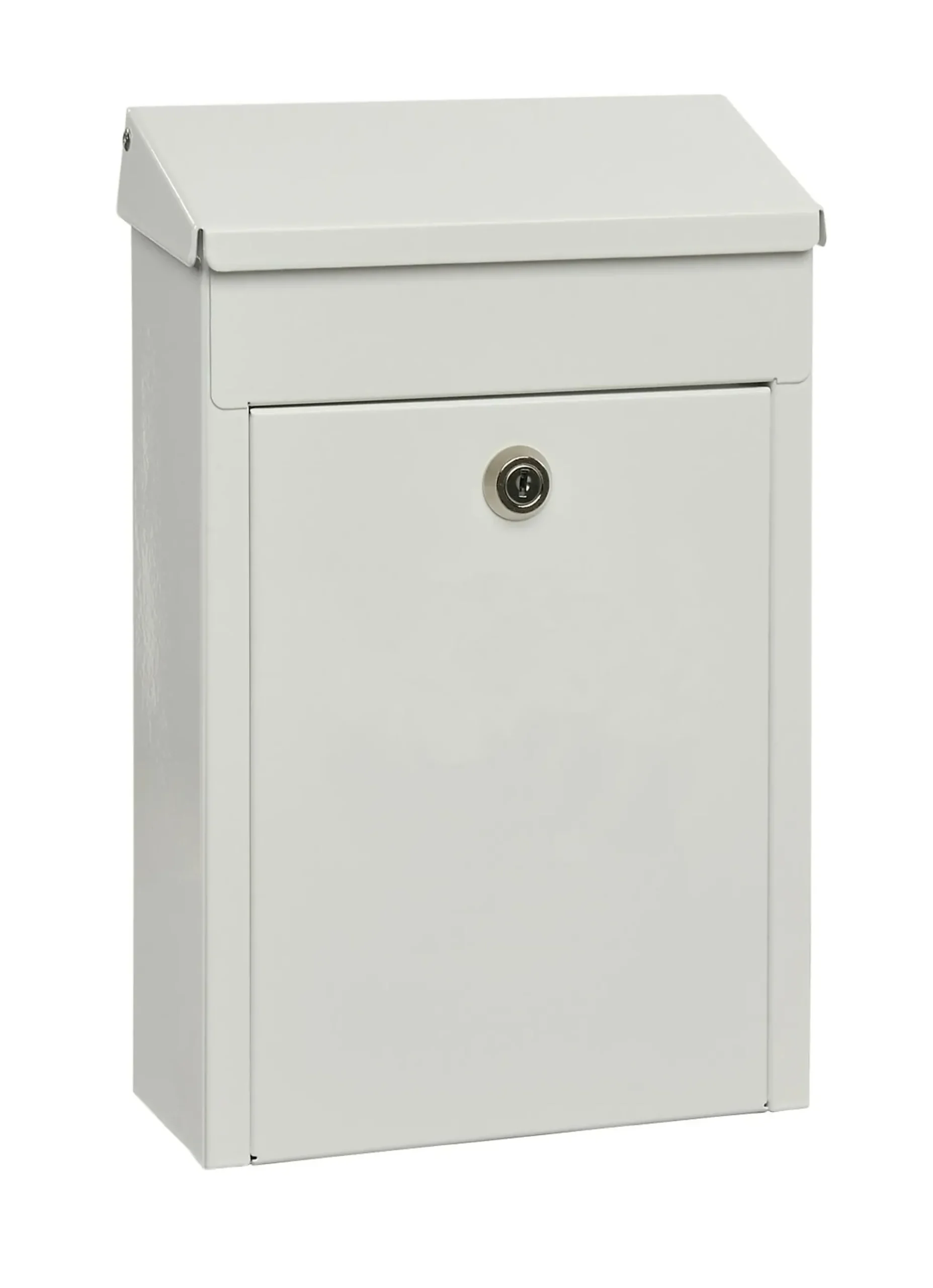 POSTKASSE TREND 1 HVIT SMART KASSE MED LÅS 32,6X21,1X9CM
