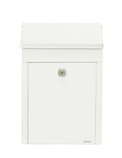 POSTKASSE TREND 1 HVIT SMART KASSE MED LÅS 32,6X21,1X9CM