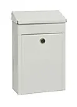 POSTKASSE TREND 1 HVIT SMART KASSE MED LÅS 32,6X21,1X9CM